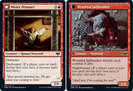 Weary Prisoner | Wrathful Jailbreaker 184/277 - Innistrad: Crimson Vow Singles (Español)