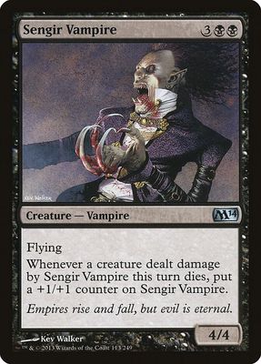 Sengir Vampire 113/249 - Magic 2014 (M14) (Español)