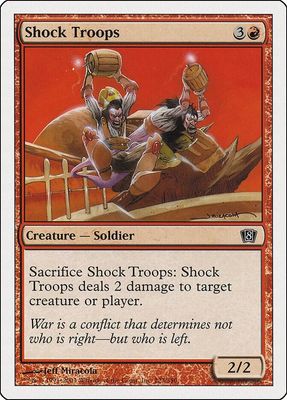 Shock Troops - 8th Edition (8ED) 8th Edition  223/350