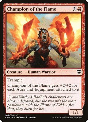 Champion of the Flame 137/361 - Commander Legends (CMR)