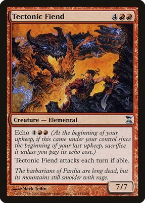 Tectonic Fiend - Time Spiral (TSP) Time Spiral 181/301