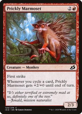 Prickly Marmoset 129/274 - Ikoria: Lair of Behemoths (IKO)