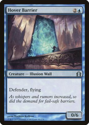 Hover Barrier - Return to Ravnica (RTR) Return to Ravnica 40/274