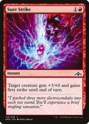 Sure Strike - Guilds of Ravnica (GRN) Guilds of Ravnica 118/259