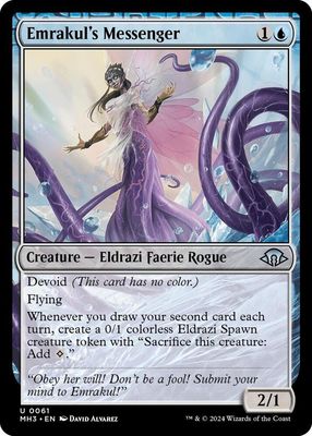 Emrakul&#39;s Messenger - Modern Horizons 3 (MH3) Modern Horizons 3