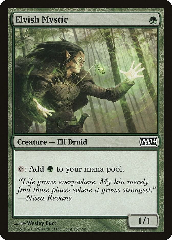 Elvish Mystic - Magic 2014 (M14) (M14) Magic 2014 (M14) 169/249