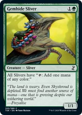 Gemhide Sliver - Time Spiral: Remastered (TSR) Time Spiral: Remastered 205/289