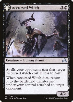 Accursed Witch - Shadows over Innistrad (SOI) Shadows over Innistrad