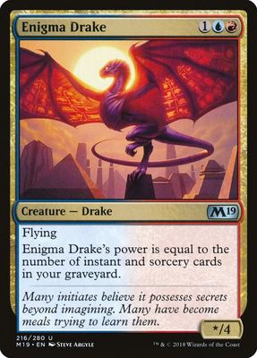 Enigma Drake - Core Set 2019 (M19) Core Set 2019