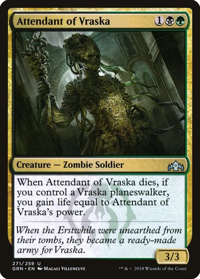 Attendant of Vraska - Guilds of Ravnica (GRN) Guilds of Ravnica
