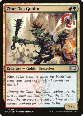 Zhur-Taa Goblin - Ravnica Allegiance (RNA) Ravnica Allegiance