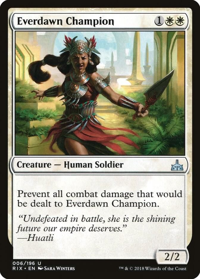 Everdawn Champion - Rivals of Ixalan (RIX) Rivals of Ixalan