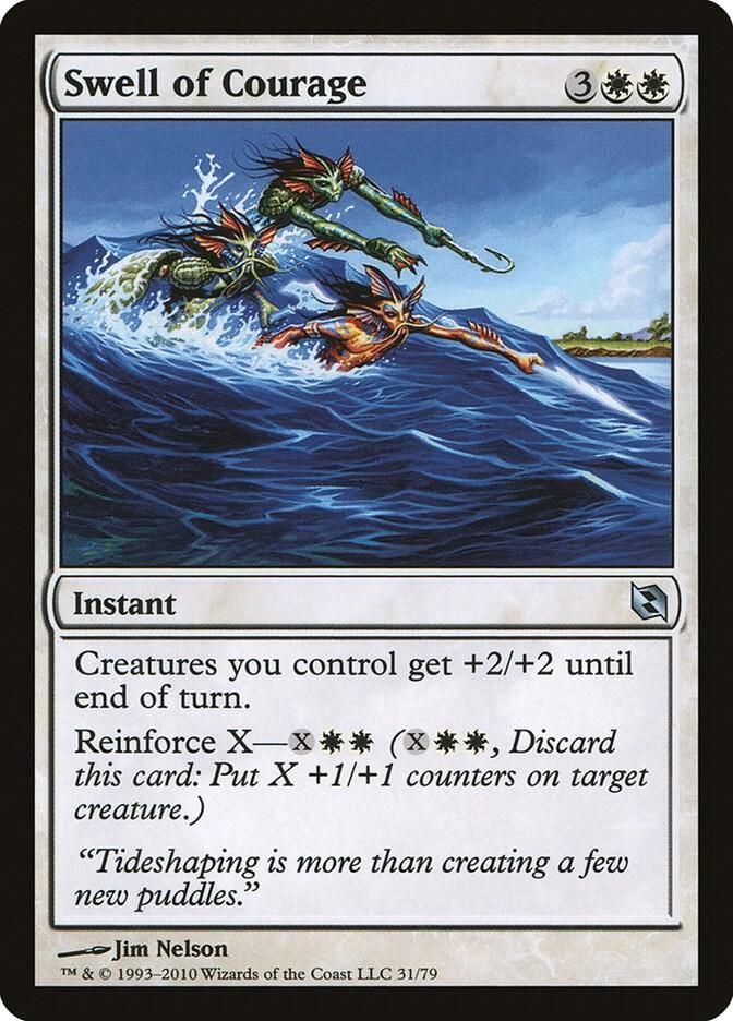 Swell of Courage - Duel Decks: Elspeth vs. Tezzeret (DDF) Duel Decks: Elspeth vs. Tezzeret