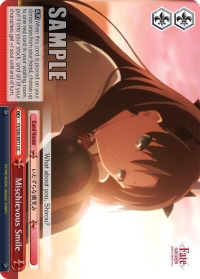 Mischievous Smile - Fate/stay night [Unlimited Blade Works] Vol. II (FS/S36) Fate/stay night [Unlimited Blade Works] Vol. II