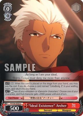 &quot;Ideal Existence&quot; Archer - Fate/stay night [Unlimited Blade Works] Vol. II (FS/S36) Fate/stay night [Unlimited Blade Works] Vol. II