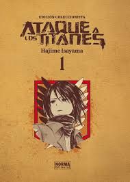 SH Ataque de los Titanes Manga Volumen 1 Tapa Dura Espanol Norma Attack on Titan Shingeki no Kyojin