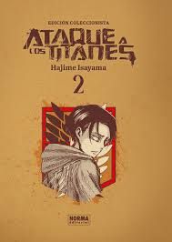 SH Ataque de los Titanes Manga Volumen 2 Tapa Dura Espanol Norma Attack on Titan Shingeki no Kyojin