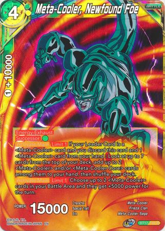 Meta-Cooler, Newfound Foe - BT17-140 - Rare Foil UW Series 8: Ultimate Squad Foil Singles