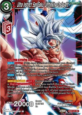 Ultra Instinct Son Goku, Unthinking Onslaught - 5th Anniversary Set (DBS-BE21) 5th Anniversary Set Foil