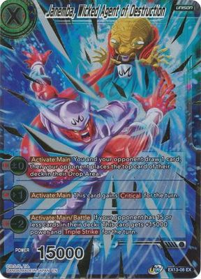 Janemba, Wicked Agent of Destruction - EX13-08 - Expansion Rare Foil Dragon Ball Super: Special Anniversary Box 2020 Foil Singles