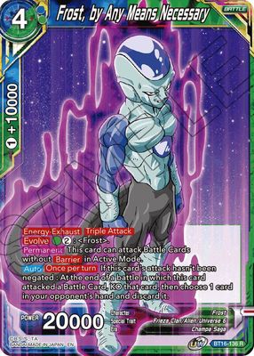 Frost, by Any Means Necessary - Realm of the Gods (DBS-B16) Realm of the Gods