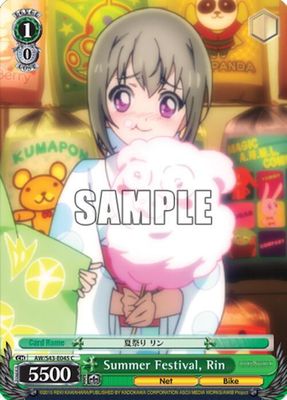 Summer Festival, Rin - Accel World -Infinite Burst- (AW/S43) Accel World -Infinite Burst-