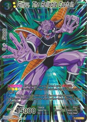 Ginyu, The Reliable Captain (Gold Stamped) - P-019 - Foil  Mythic Booster [MB01] Singles