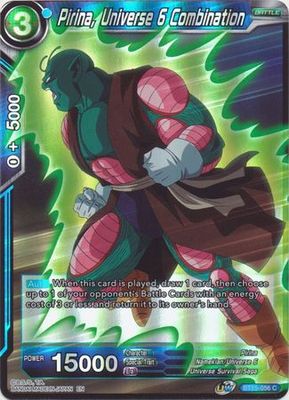 Pirina, Universe 6 Combination - BT15-056 - Common Foil UW Series 6: Saiyan Showdown Foil Singles