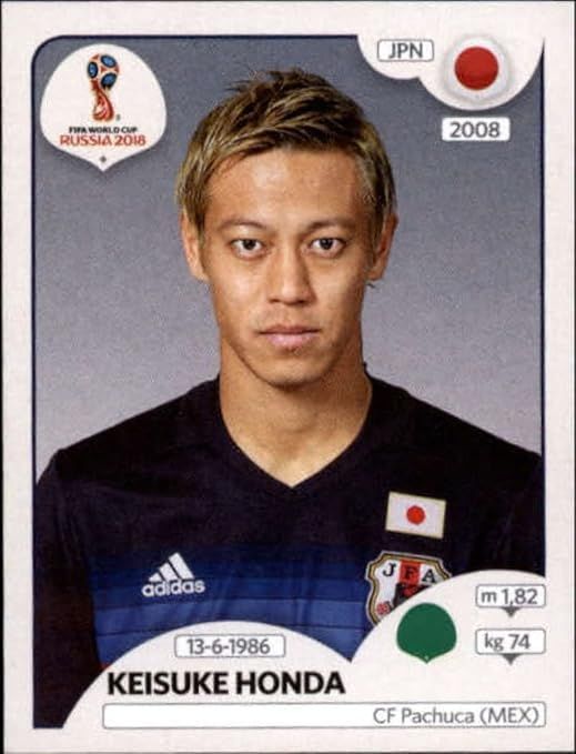 Keisuke Honda 2018 Panini World Cup Stickers Russia #666