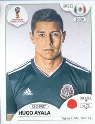 2018 Panini World Cup Stickers Russia #455 Hugo Ayala Mexico Soccer Sticker
