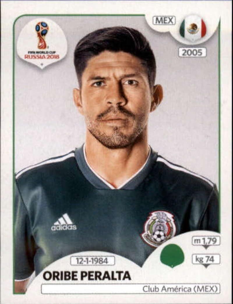2018 Panini World Cup Stickers Russia #471 Oribe Peralta Mexico Official Album Stickers in Raw (NM or Better) Condition