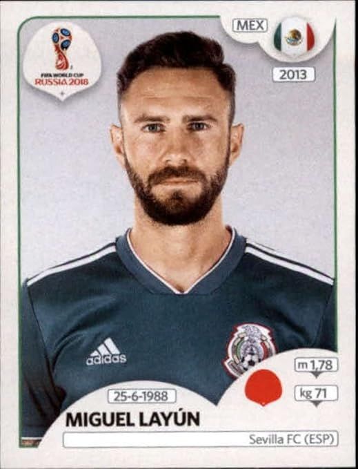 Miguel Layun 2018 Panini World Cup Stickers Russia #459  Mexico Soccer Sticker