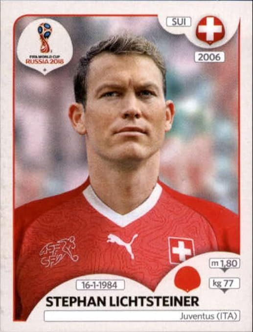 Stephan Lichtsteiner 2018 Panini World Cup Stickers Russia #375