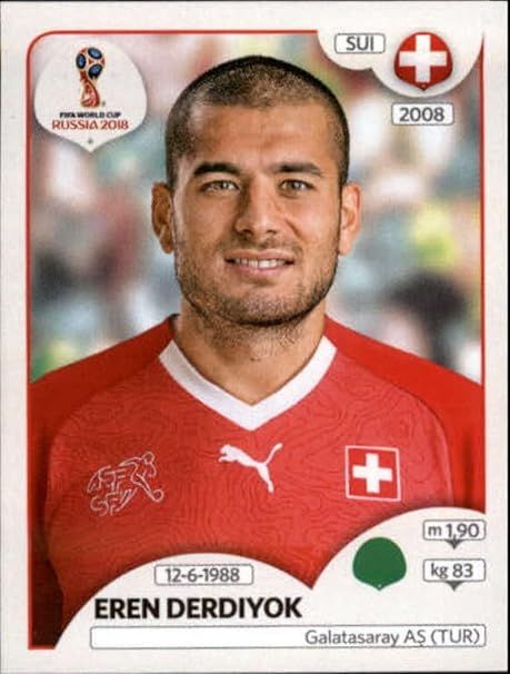 Eren Derdiyok 2018 Panini World Cup Stickers Russia #391