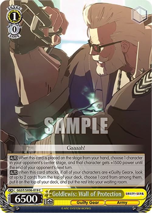 Goldlewis: Wall of Protection - Guilty Gear -Strive- (GGST) Guilty Gear -Strive-
