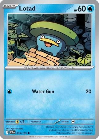 Lotad - 035/159 - Common Scarlet &amp; Violet: Journey Together Singles