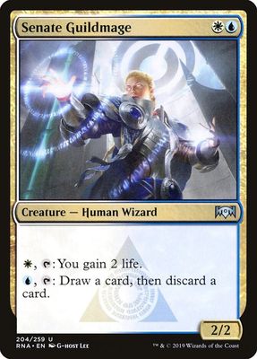 Senate Guildmage 204/259 - Ravnica Allegiance (RNA) (Español)
