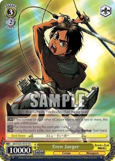 Eren Jaeger - Attack on Titan (AOT/S35) Attack on Titan