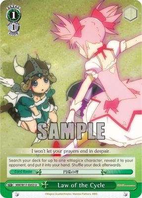Law of the Cycle - Puella Magi Madoka Magica (MM/W17) Puella Magi Madoka Magica