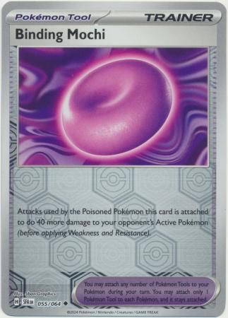 Binding Mochi - 055/064 - Uncommon Reverse Holo Shrouded Fable Reverse Holo Singles