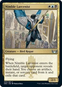 Nimble Larcenist 205/281 - Streets of New Capenna (SNC) (Español)