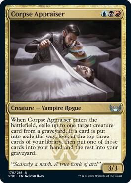 Corpse Appraiser 178/281 - Streets of New Capenna (SNC) (Español)
