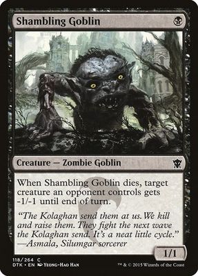 Shambling Goblin 118/264 - Dragons of Tarkir (DTK) (Español)