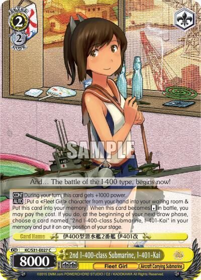 2nd I-400-class Submarine, I-401-Kai - KanColle, 2nd Fleet (KC/S31) KanColle, 2nd Fleet