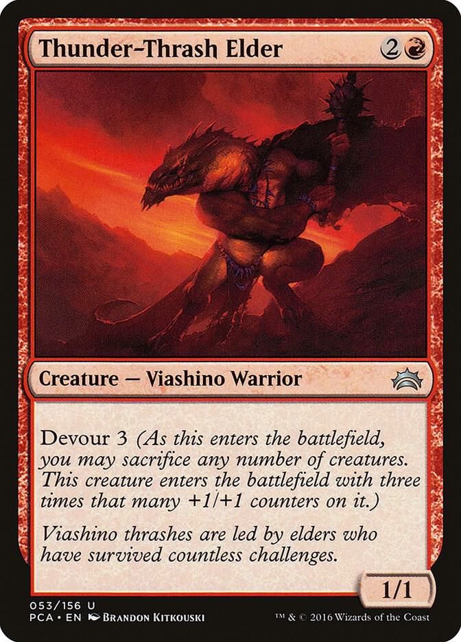 Thunder-Thrash Elder 053/156 - Planechase Anthology (PCA)