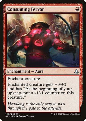 Consuming Fervor 126/269 - Amonkhet Singles
