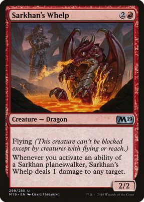 Sarkhan&#39;s Whelp 299/280 - Core Set 2019 (M19) (Español)