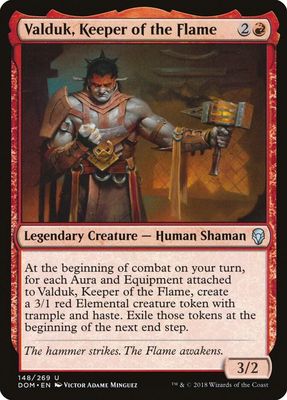 Valduk, Keeper of the Flame 148/269 - Dominaria Singles