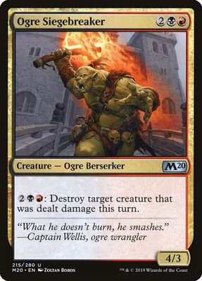 Ogre Siegebreaker 215/280 - Core Set 2020 (M20)