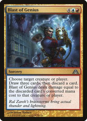 Blast of Genius 55/156 - Dragon&#39;s Maze (DGM) Dragon&#39;s Maze